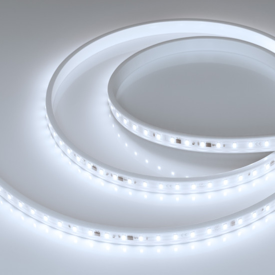Светодиодная влагозащищенная лента Arlight 14,4W/m 72LED/m 5630SMD холодный белый 50M ARL-PV-С72-15.5mm 230V White6000 027051(2)