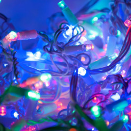 Уличная светодиодная гирлянда Eurosvet Бахрома 230V 100-101 мульти