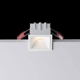 Встраиваемый светильник Maytoni Technical Alfa LED DL043-01-10W3K-SQ-W-1