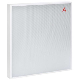 LIGHTING PRO Светильник светодиодный ДВО 2001A 30Вт 4000К IP40 588х588мм Грильято микропризма БАП 3ч IEK LTP-DVO2-2001A-30-40-K01