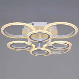 Потолочная светодиодная люстра Reluce 09502-0.3-4+4 WH