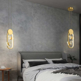 Подвесной светильник Imperium Loft Babetta Geometry C Brass 3000К 212870-23