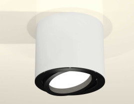 Комплект накладного светильника Ambrella light Techno Spot XS7401002 SWH/PBK белый песок/черный полированный (C7401, N7002)