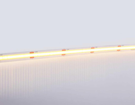 Светодиодная лента Ambrella Light GS4751 COB 528Led/14W m/ 24V IP20 3000K/ 5m*10mm*2mm (2 конт.) GS4751