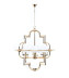 Подвесная люстра Lumina Deco Baltimore LDP 8020-6 GD+WT