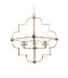 Подвесная люстра Lumina Deco Baltimore LDP 8020-6 GD+WT