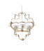 Подвесная люстра Lumina Deco Baltimore LDP 8020-6 GD+WT