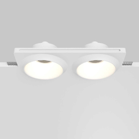 Встраиваемый светильник Maytoni Technical DL124-GU10-02-TRS-W