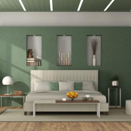 Профиль встраиваемый с рассеивателем серебро 2м. Apeyron 08-02