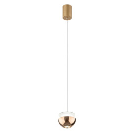 Подвесной светодиодный светильник Crystal Lux Astra SP Led Gold