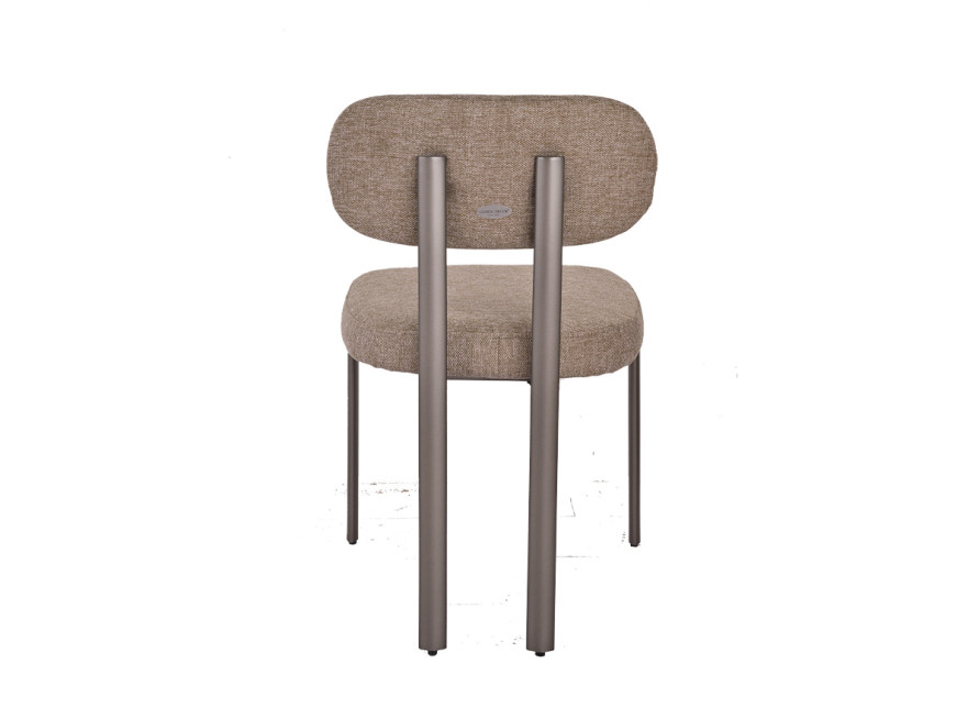 Стул обеденный шенилл бежевый