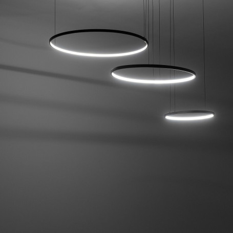 Подвесная люстра Nowodvorski Circolo Led Black 10817