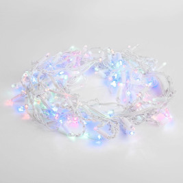 Уличная светодиодная гирлянда Eurosvet Бахрома 230V 100-101 мульти с эффектом мерцания