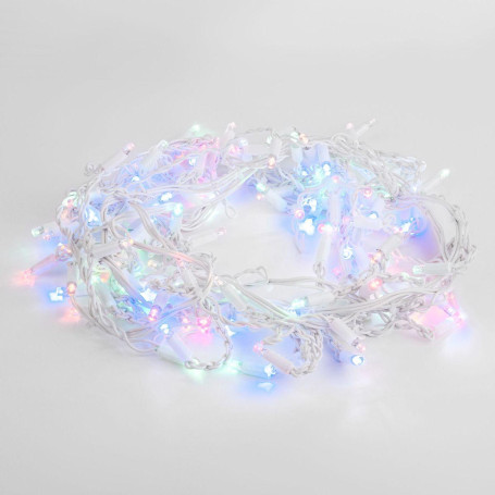 Уличная светодиодная гирлянда Eurosvet Бахрома 230V 100-101 мульти с эффектом мерцания