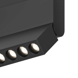 Трековый линейный светильник направленного света Hesby Lighting ElDeko 12Вт-4000К, чёрный HSBL_0084