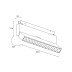 Трековый линейный светильник направленного света Hesby Lighting ElDeko 12Вт-4000К, чёрный HSBL_0084