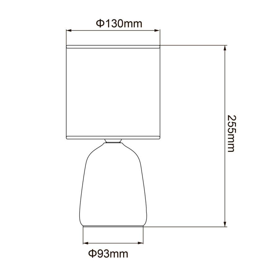 Настольная лампа Uniel UML-B305 E14 Black UL-00012420