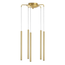 Комплект с подвесной люстрой Lightstar Tubo (574723+747243 (5шт) L5T747243