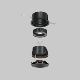 Декоративная рамка-отражатель Maytoni Technical Wise Ring057-10-B