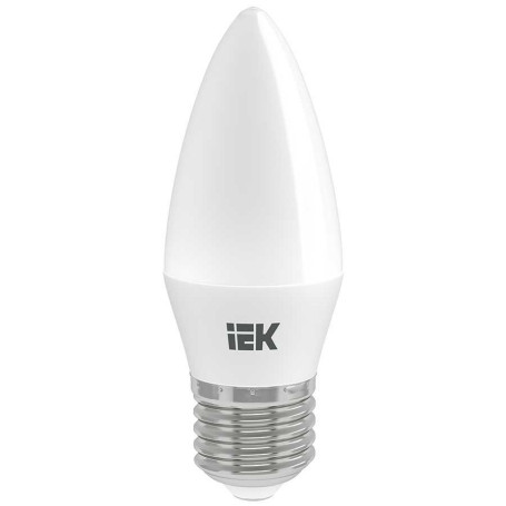Лампа светодиодная IEK E14 7W 4000K матовая LLE-C35-07-230-40-E14-3