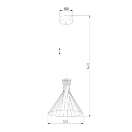 Подвесной светильник TK Lighting 3350 Sahara