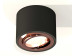 Комплект накладного светильника Ambrella light Techno Spot XS7511005 SBK/PPG черный песок/золото розовое полированное (C7511, N7005)