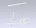 Подвесная светодиодная люстра Ambrella light Comfort LineTech FL5393
