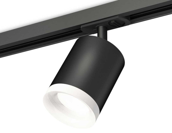 Комплект трекового светильника Ambrella light Track System XT7422021 SBK/FR черный песок/белый матовый (A2537, C7422, N7165)