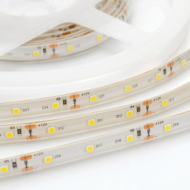 Светодиодная влагозащищенная лента OGM 4,8W/m 60LED/m 3528SMD теплый белый 5M LSE-047