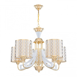 Подвесная люстра Arte Milano Florentia-3387 303387/5 Wh/Gd