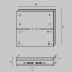 Беспроводная панель управления Maytoni Lighting control Zigbee DRC035-Z-8-B