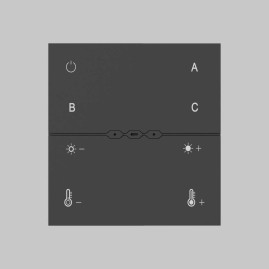Беспроводная панель управления Maytoni Lighting control Zigbee DRC035-Z-8-B