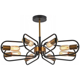 Потолочная люстра Illumico IL8253-8COU-79 BK GD