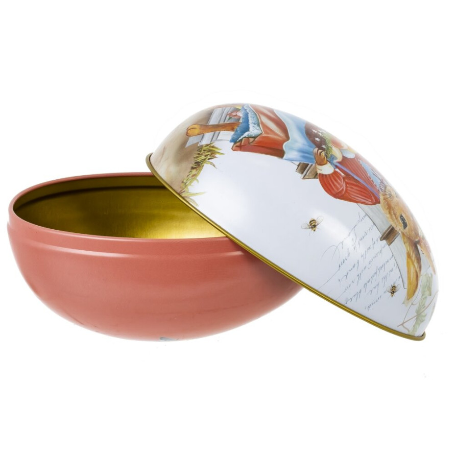 Изделие декоративное &quot;Яйцо-шкатулка&quot;, L8 W12,5 H9 см