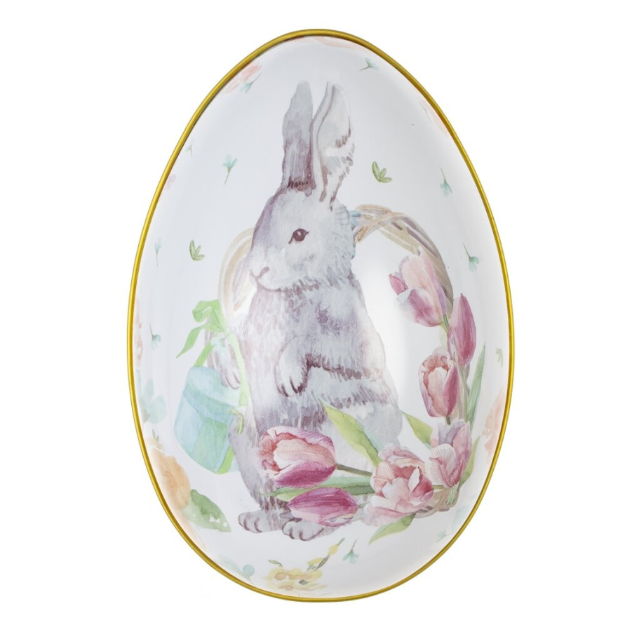 Изделие декоративное &quot;Яйцо-шкатулка&quot;, L8 W12,5 H9 см