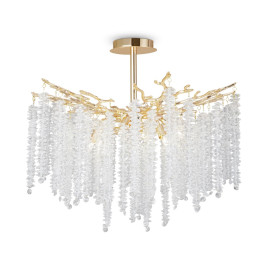 Подвесная люстра Freya Mineral FR1010CL-08G