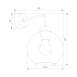 Бра TK Lighting 4135 Cubus