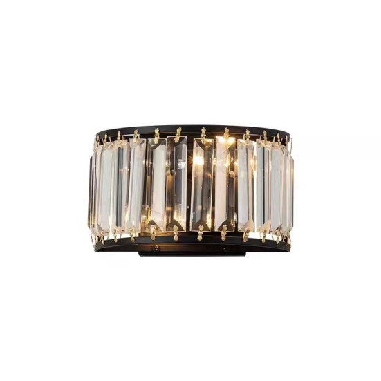 Бра Alfa Light F4024-66 WALL BK E14*2