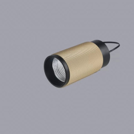 Потолочный светодиодный светильник iLedex Delta 1954-10W-3000K-36 BK+BR
