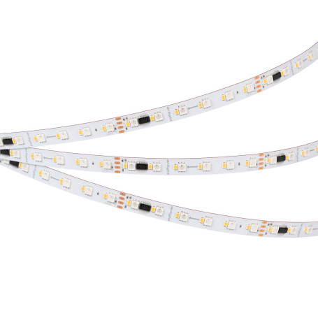 Светодиодная лента Arlight Бегущий огонь 6W/m 60Led/m 5060/2835SMD разноцветный/холодный белый 5M SPI-BA120-12mm 24V RGBW-White-PX6-BPT 040622