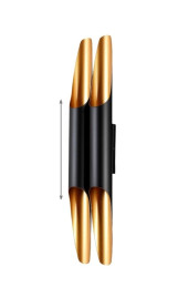 Бра Crystal Lux SONATA AP4 BL