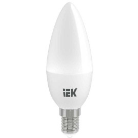 Лампа светодиодная IEK E14 7W 4000K матовая LLE-C35-7-230-40-E14