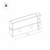 Трековый светодиодный светильник для магнитного шинопровода Arlight Mag-Laser-Fold-45-S160-6W Warm3000 026968