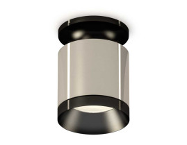 Комплект накладного светильника Ambrella light Techno Spot XS7405022 PSL/PBK серебро полированное/черный полированный (N7926, C7405, N7031)