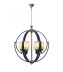 Подвесная люстра Lumina Deco Bergen LDP 1232-6 BK+MD