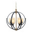 Подвесная люстра Lumina Deco Bergen LDP 1232-6 BK+MD