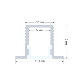 Профиль встраиваемый Apeyron 08-39