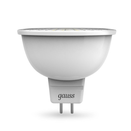 Лампа светодиодная Gauss GU5.3 7W 4100K матовая 101505207