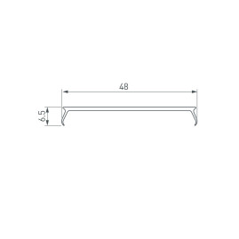 Рассеиватель Arlight W45-S-2500 Opal 041861