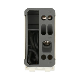 Переключатель LK Studio с двух мест, с индикатором 45х22,5мм (схема 6L) 16 A, 250 B (белый) LK45 850404-1